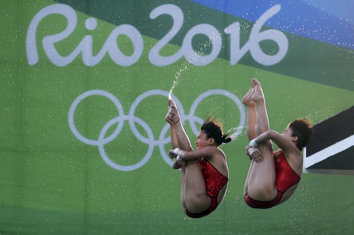 Kitajki skok v vodo | Foto Reuters