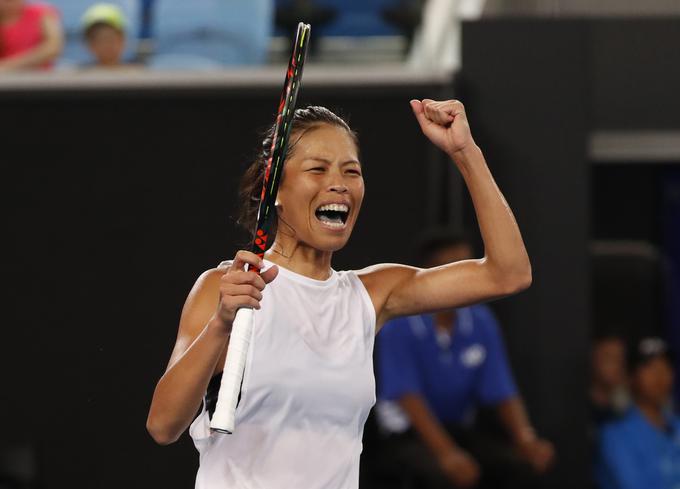 Tajvanska teniška igralka Su-Wei Hsieh je osvojila svoj tretji naslov WTA v karieri. | Foto: Reuters