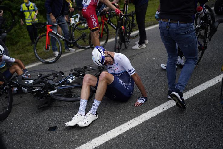 Chris Froome se je dolgo pobiral. | Foto: Guliverimage/Vladimir Fedorenko