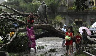 Filipine prizadel silovit tajfun