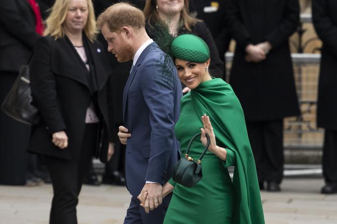 Stroške garderobe zakoncev je po poroki prevzel princ Charles. | Foto: Getty Images