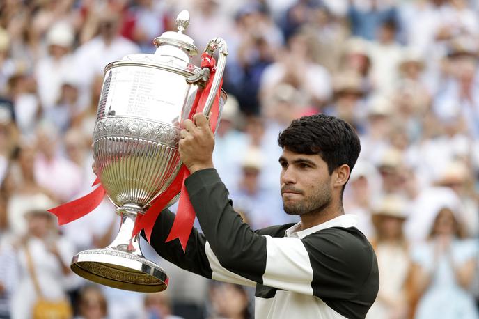 Carlos Alcaraz | Carlos Alcaraz je zmagovalec teniškega turnirja serije ATP 500 v Londonu. | Foto Reuters