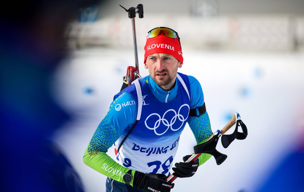Jakov Fak, Peking | Slovenski biatlonec Jakov Fak se je zaradi slabe pripravljenosti odločil, da ne bo nastopil na sobotni biatlonski tekmi s skupinskim startom. | Foto Guliverimage