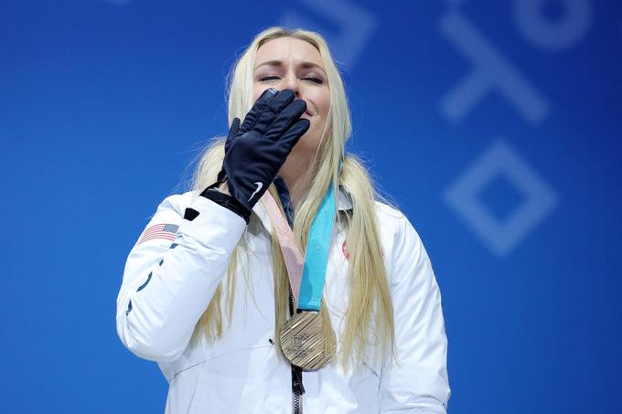 Lindsey Vonn se je morala zadovoljiti z bronom. | Foto: Getty Images
