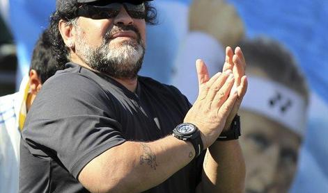 Maradona je že petič očka