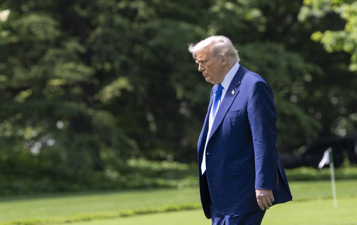 Donald Trump | Trump je v nedeljski objavi na družbenem omrežju Truth Social njegovi ženi Jill izrekel dobre želje. | Foto Guliverimage