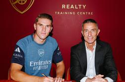 Arsenal uradno potrdil prihod Viktorja Győkeresa