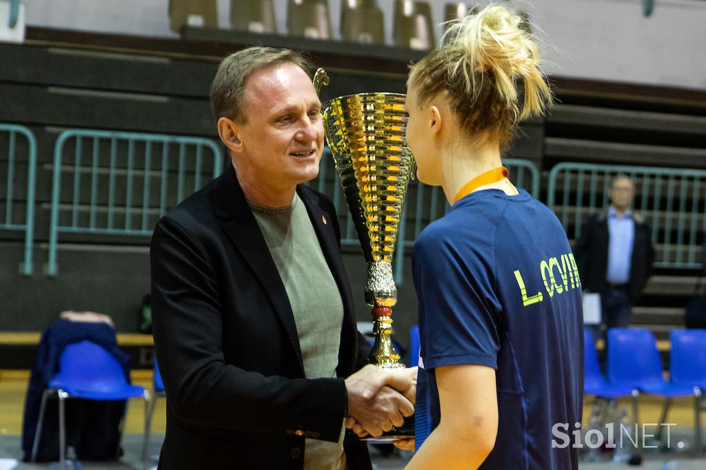 ŽKK Cinkarna Celje, ŽKD Akson Ilirija, pokal članic, ženska košarka