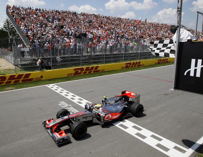 Lewis Hamilton je v Montrealu zmagal sedemkrat - trikrat z McLarnom (prvič že leta 2007) in štirikrat z Mercedesom. | Foto: Guliverimage/dpa