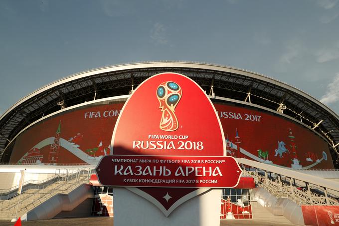 Kazan Arena v prestolnici Tatarstana v novem sijaju navdušuje že pet let. | Foto: Reuters