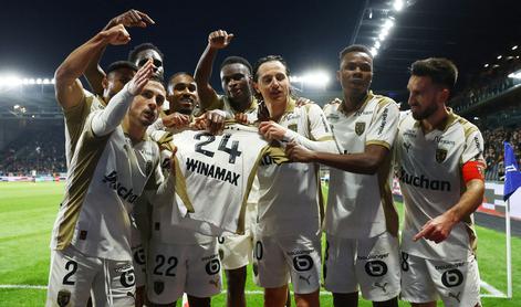 Velika sprememba v Franciji, Lens na vrhu prehitel PSG