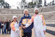 Jasmine Paolini Filippo Ganna olimpijska bakla