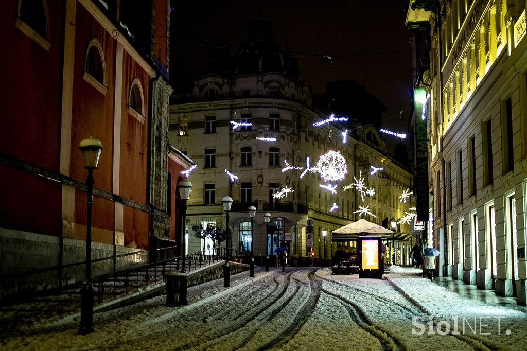 sneg v Ljubljani