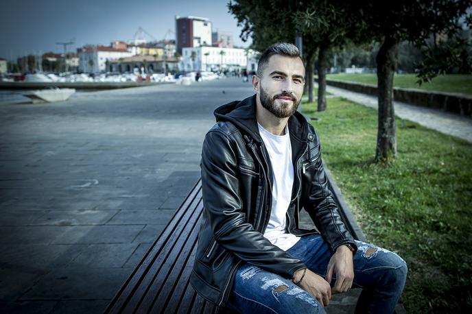 Maks Barišič | "Sanacija poškodbe napreduje bolje, kot sem pričakoval," nam je v pogovoru zaupal 27-letni Maks Barišić. | Foto Ana Kovač