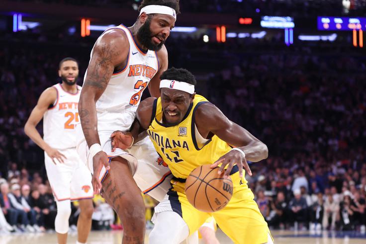 Pascal Siakam se zaveda, da jih čaka še dolga pot do finala. | Foto: Reuters