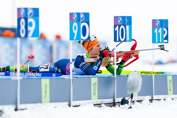 Mlada Lena Repinc tokrat na strelišču ni bila prava. | Foto: Aleš Fevžer