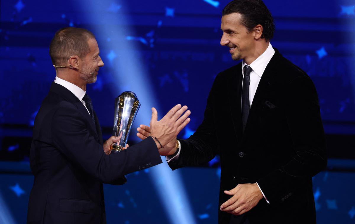 Zlatan Ibrahimović Aleksander Čeferin | Aleksander Čeferin in Zlatan Ibrahimović sta si tako segla v roke konec avgusta v Monte Carlu. | Foto Reuters