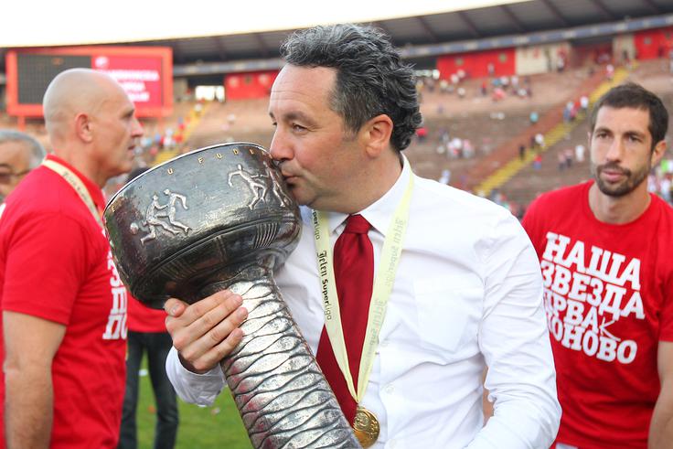S Crveno zvezdo je leta 2014 osvojil naslov srbskega prvaka. | Foto: Sportida