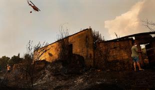 Požari besnijo tudi drugod po Evropi: evakuirali več kot dva tisoč ljudi