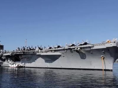 Tretja ameriška letalonosilka prispela v bližino Irana #video