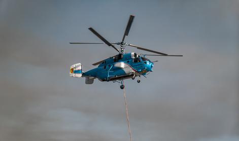 Strmoglavil helikopter za gašenje, najmanj štirje mrtvi