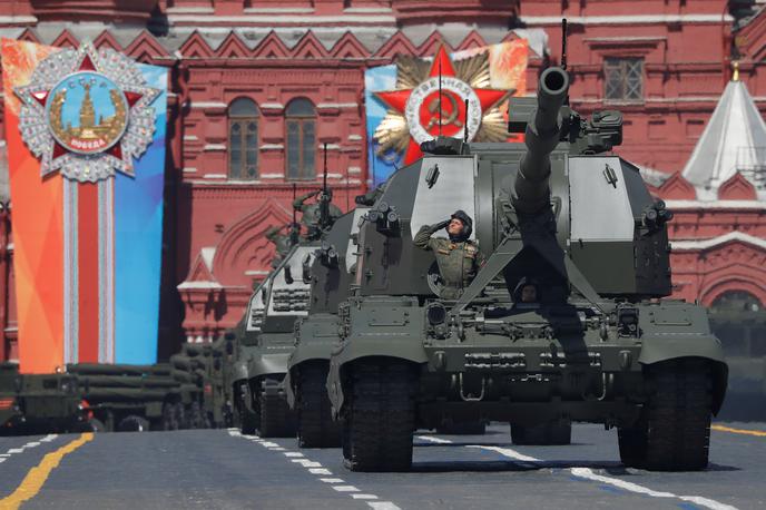 Vojaška parada v Moskvi | Foto Reuters