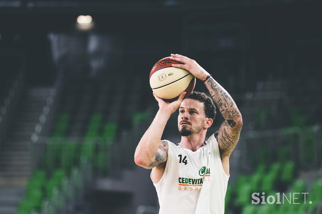 Cedevita Olimpija trening