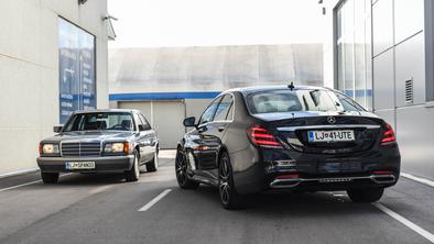 Mercedesov ponos danes in nekoč: Dva primerka razreda S, ki ju loči 30 let #foto #video
