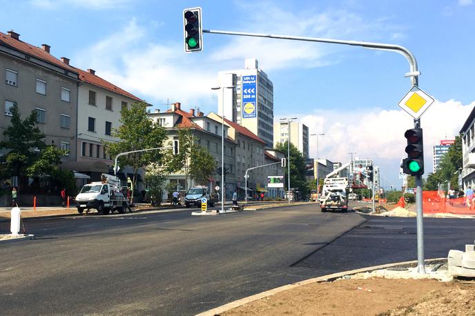 Promet Ljubljana Vilharjeva cesta | Vilharjeva cesta bo za ves promet zaprta do predvidoma 6. julija.  | Foto Gregor Pavšič