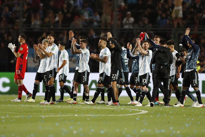 Argentinci so naslednji, ki so si zagotovili nastop na nogometnem SP