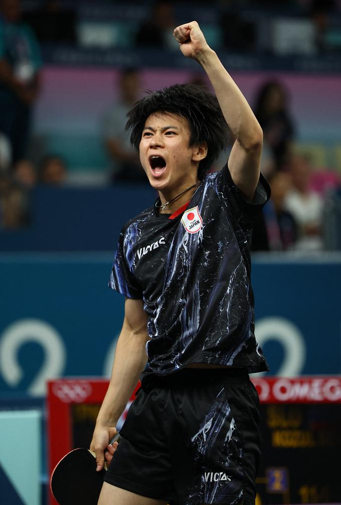 Šunsuke Togami je bil premočan za našega Denija Kožula. | Foto: Reuters