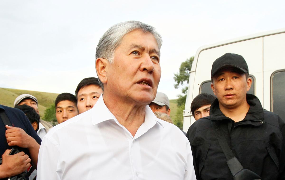 Almazbek Atambajev | Nekdanjega predsednika Kirgizistana Almazbeka Atambajeva želijo prijeti zaradi obtožb o korupciji. | Foto Reuters