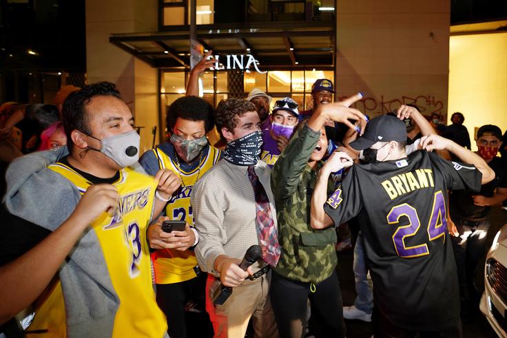 LA lakers navijači | Foto: Reuters