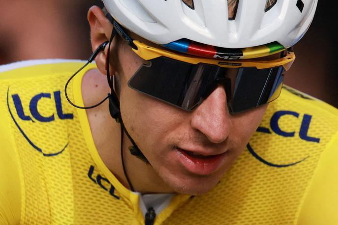 Tadej Pogačar, TdF 2026 | Tadej Pogačar je preživel še 62. dan v rumeni majici.  | Foto Reuters