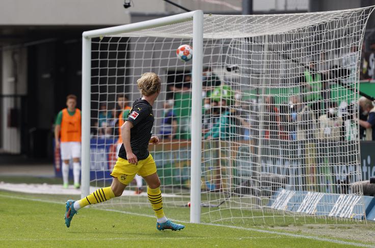 Julian Brandt je zabil dva gola. | Foto: Reuters