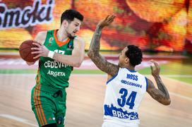 EuroCup: Cedevita Olimpija - Brescia