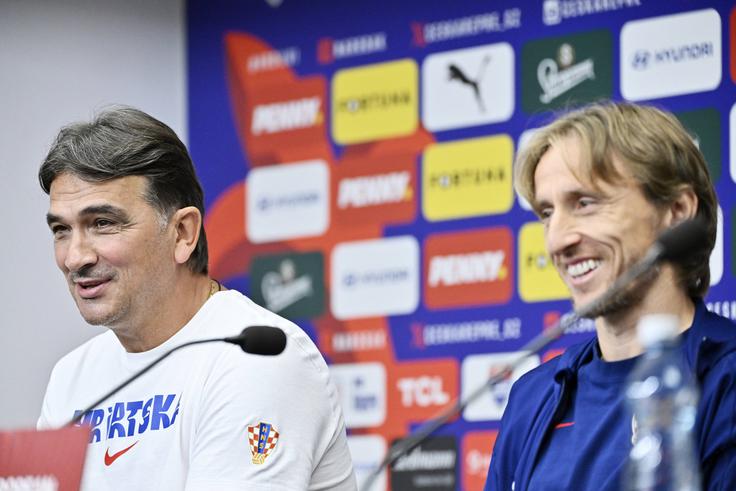 Zlatko Dalić in Luka Modrić bi lahko sodelovala še na tretjem zaporednem svetovnem prvenstvu. | Foto: Guliverimage