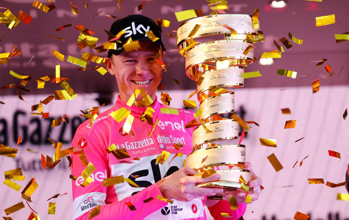 Chris Froome Giro d'Italia | Zadnji zmagovalec Gira je bil Britanec Chris Froome. | Foto Reuters