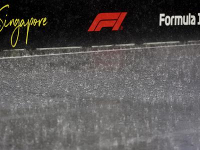 Tropski naliv znova nagaja dirkačem formule 1