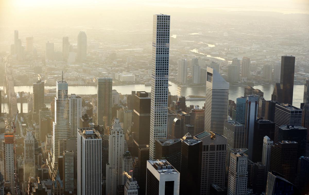 New York, stolpnica, 432 Park Avenue | Nebotičnik 432 Park Avenue je bil dokončan decembra 2015. | Foto Reuters