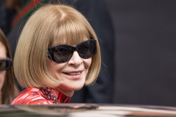 Anna Wintour | Anna Wintour je ameriško izdajo revije Vogue vodila od leta 1988, ko je nasledila takratno odgovorno urednico Grace Mirabello. | Foto Guliverimage