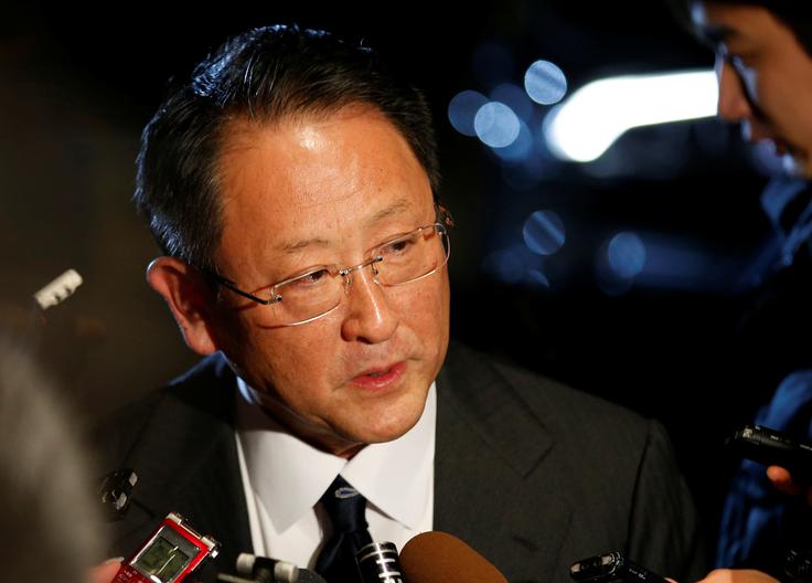 Akio Toyoda, predsednik Toyote, vodi tudi program razvoja lastnega električnega avtomobila japonskega proizvajalca. | Foto: Reuters