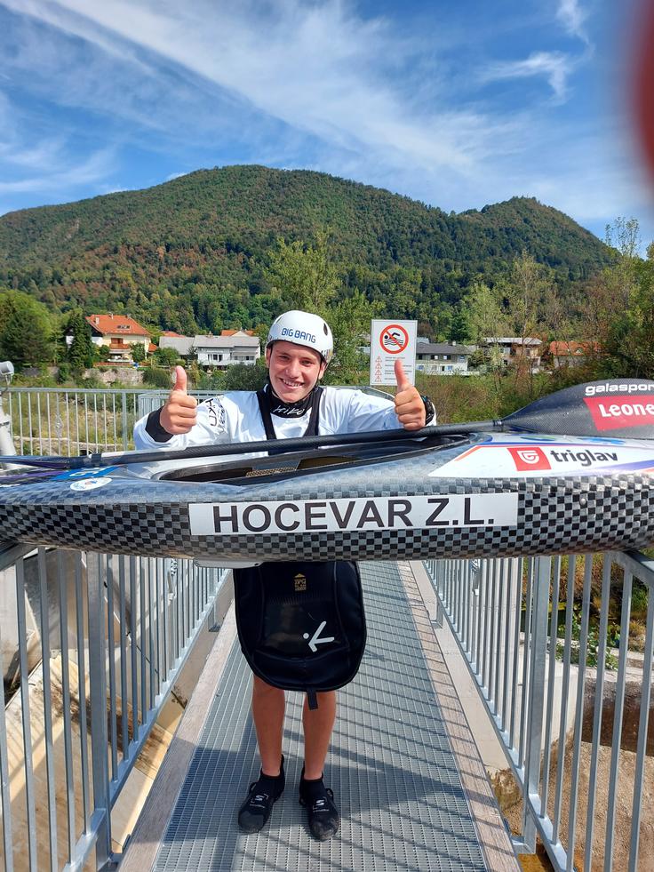 Letos je za veliko presenečenje poskrbel Žiga Lin Hočevar, ki se je s 15 leti uvrstil v člansko reprezentanco. | Foto: Boštjan Boh