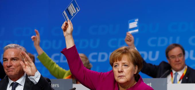 Angela Merkel upa na še tretje sestavljanje vlade. | Foto: Reuters