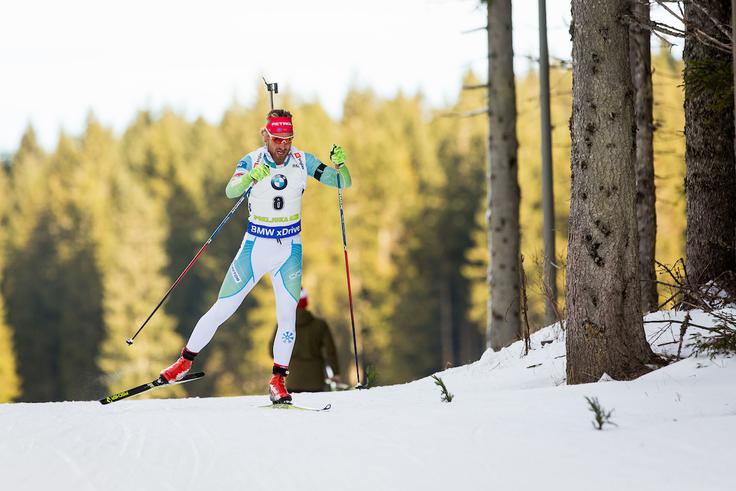 Šele drugo brezhibno streljanje v karieri in obakrat mu je to uspelo prav na Rudnem polju. | Foto: Žiga Zupan/Sportida