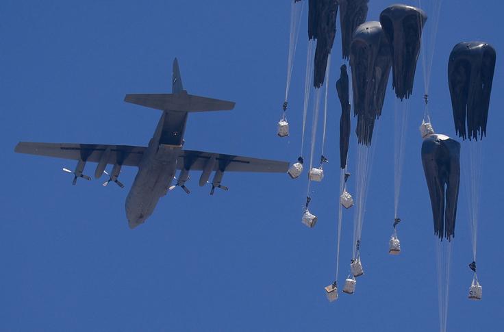 Gaza, vojna, humanitarna pomoč | Foto: Reuters