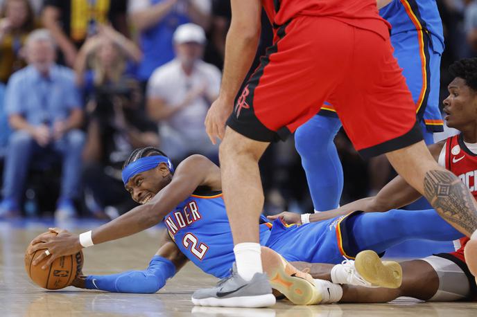 Shai Gilgeous Alexander | Shai Gilgeous Alexander je bil junak vstopa v novo sezono lige NBA. | Foto Reuters