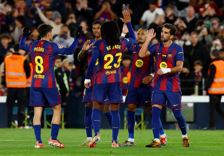 Barcelona, z 32 naslovi rekorderka pokalnega tekmovanja, je v odlični formi. V la ligi je nanizala sedem zmag. | Foto: Reuters
