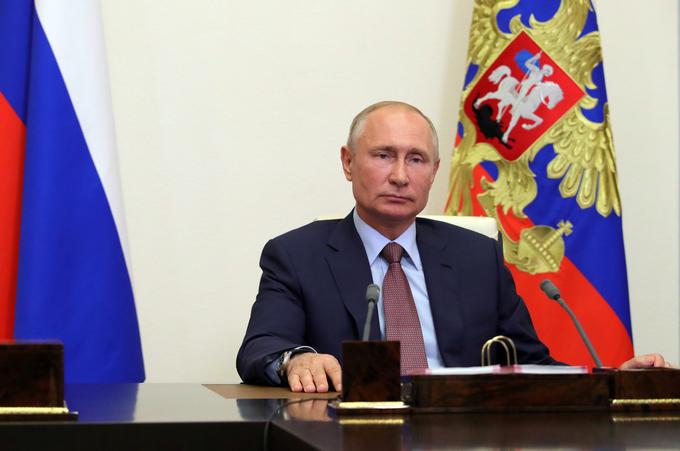 V nagovoru na seji vlade, ki ga je prenašala televizija, je zatrdil tudi, da Rusija nima namena zasesti Ukrajine.  | Foto: Reuters