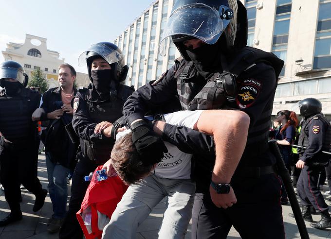 protesti moskva Ljubov Sobol | Foto: Reuters